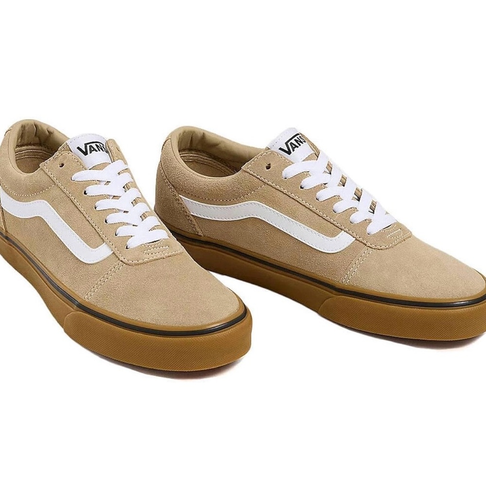 Vans Men's Ward Sneaker, Suede Gum Incense